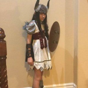 Girls Viking Halloween Costume